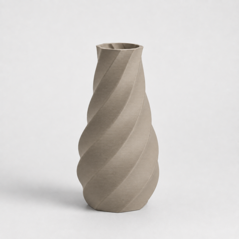 Decorative Spiral Vase